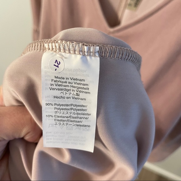 Madewell | velvet blush pink dress - Picture 9 of 14